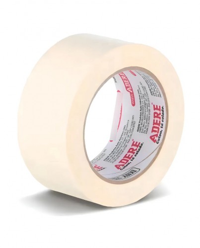 Fita Crepe Grande Kit 10 Rolos 48x50 Adere Uso Geral Cor Branco