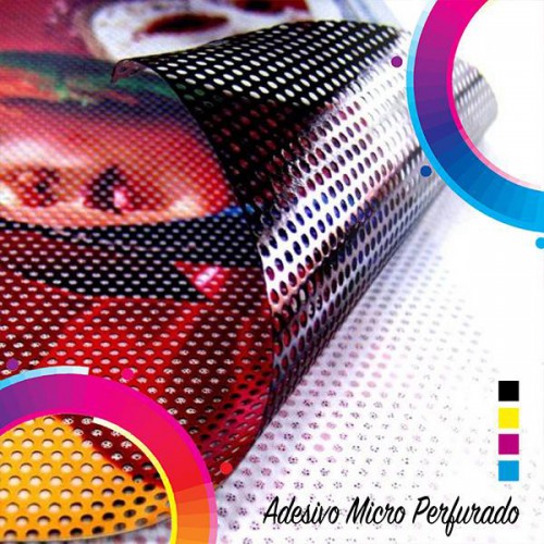 Adesivo Microperfurado | Por m²
